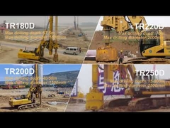 সিনোভো ছোট এবং মাঝারি আকারের রোটারি ড্রিলিং রিগ মূল ক্যাট বেস নির্মাণ কাজের উপর মাউন্ট করা হয়েছে