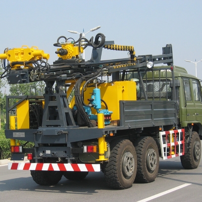 100m Depth 110mm Diameter Anchor Mobile Drilling Rigs