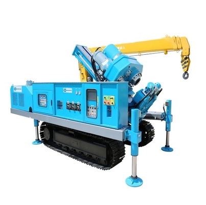 বেস SGZ-150S দিয়ে জেট-গ্রাউটিং ড্রিলিং রিগ